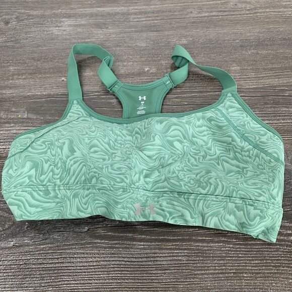 WOMENS UNDER ARMOUR TOP SPORTS BRA FITNESS YOGA WORKOUT SIZE S - Picture 1 of 5